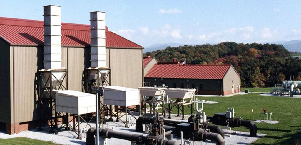 Outdoor shot of a Petrotech facility representing the UK Office's Relocation to Bunting Road in Suffolk