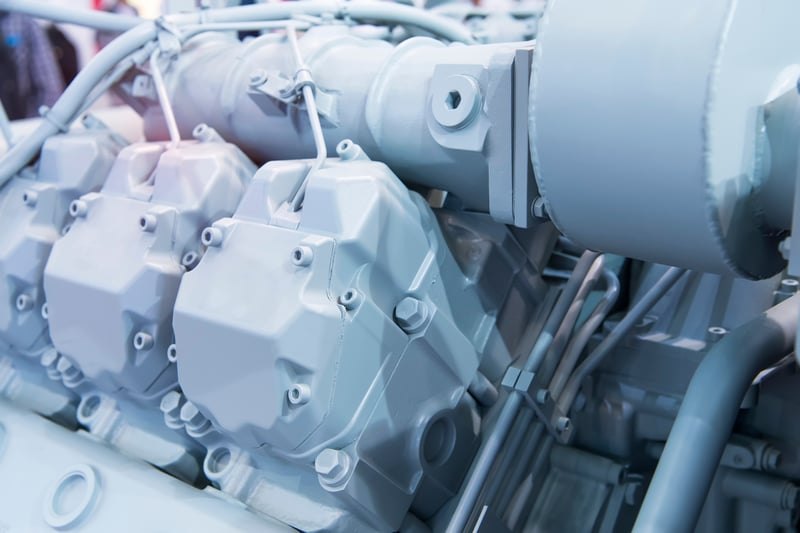 Diesel engine cylinder heads and components