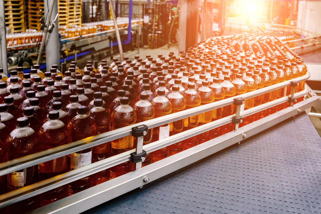 bottling assembly line