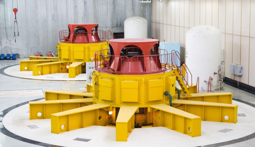 Large Water Turbine Generators are critical to load control