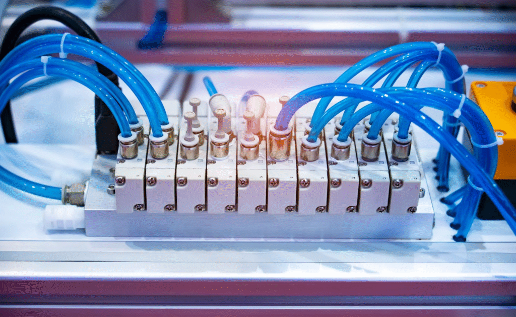 Pneumatic Control Systems Usually Consist of Hoses and Valve Controllers
