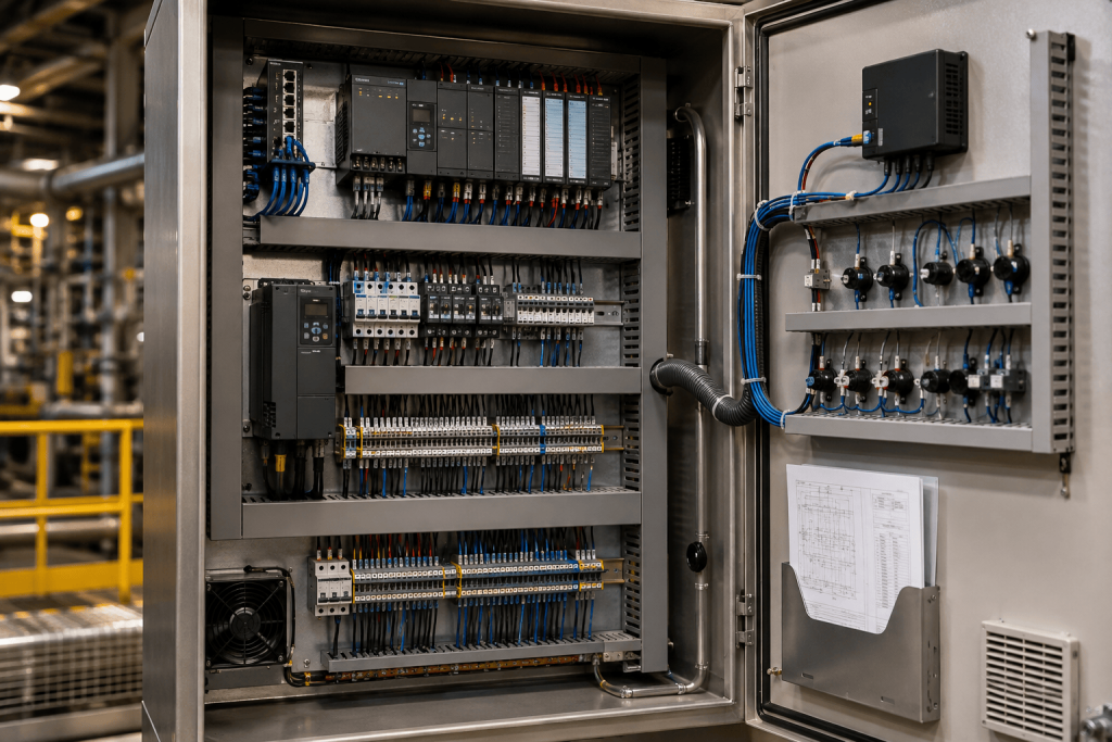 Industrial Control Panel Cabinet Design